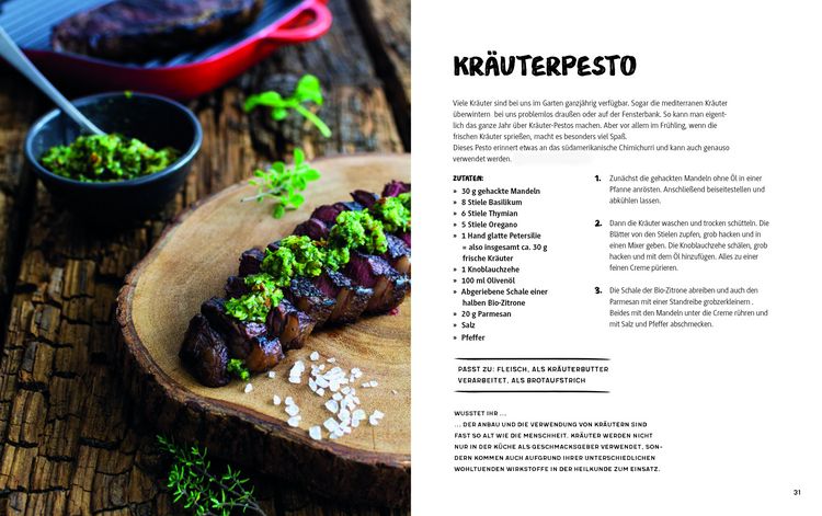 Produktbild: Mit Pesto durch das Jahr