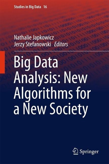 Produktbild: Big Data Analysis: New Algorithms for a New Society