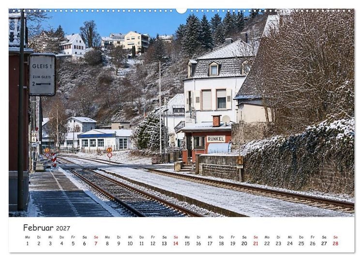 Produktbild: Runkel - Idylle an der Lahn (hochwertiger Premium Wandkalender 2027 DIN A2 quer), Kunstdruck in Hochglanz