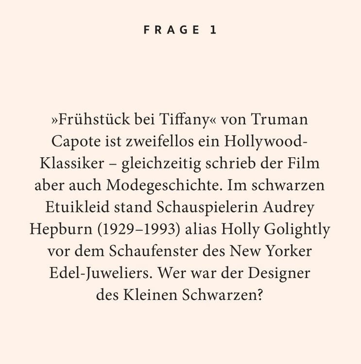 Produktbild: Fashion-Quiz