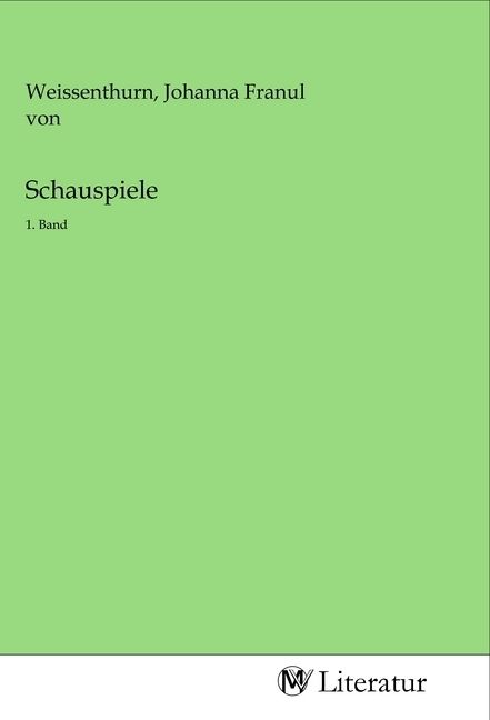 Produktbild: Schauspiele