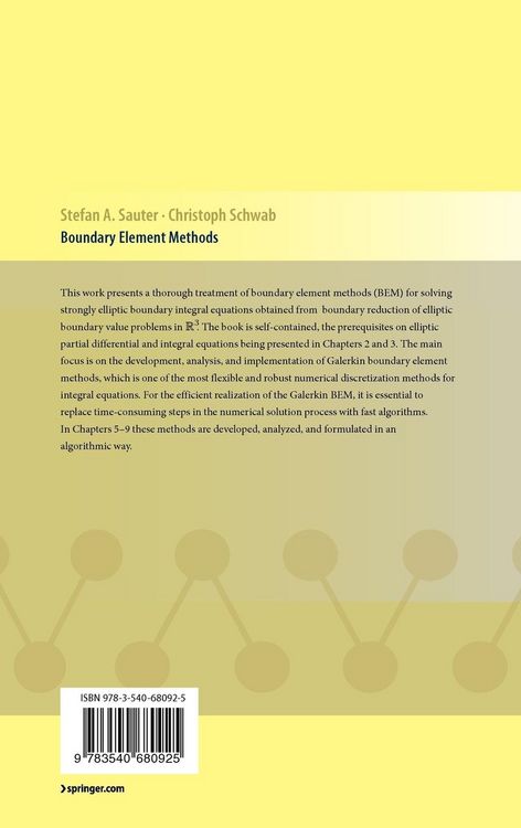 Produktbild: Boundary Element Methods