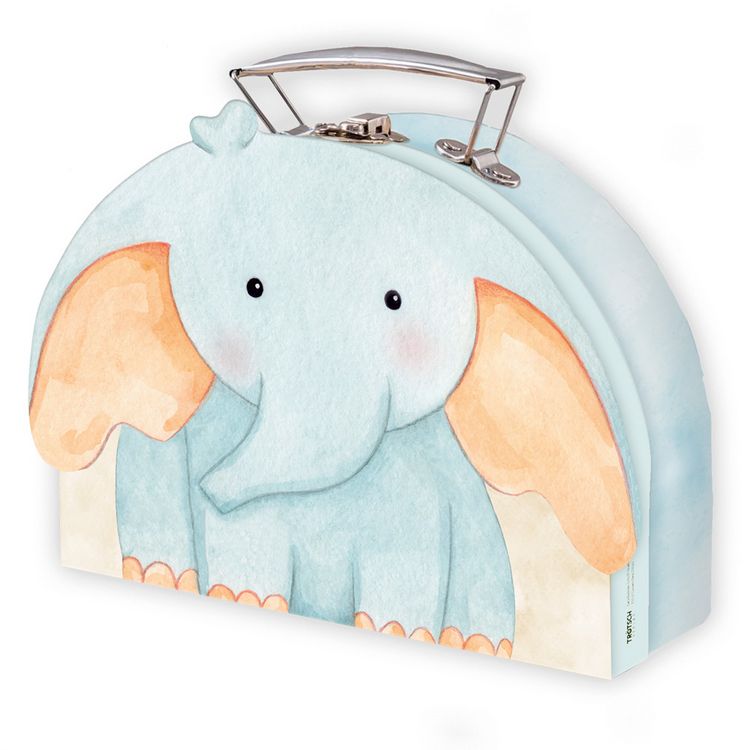 Produktbild: Tr&ouml;tsch Koffer mit Formdeckel Elefant gro&szlig;