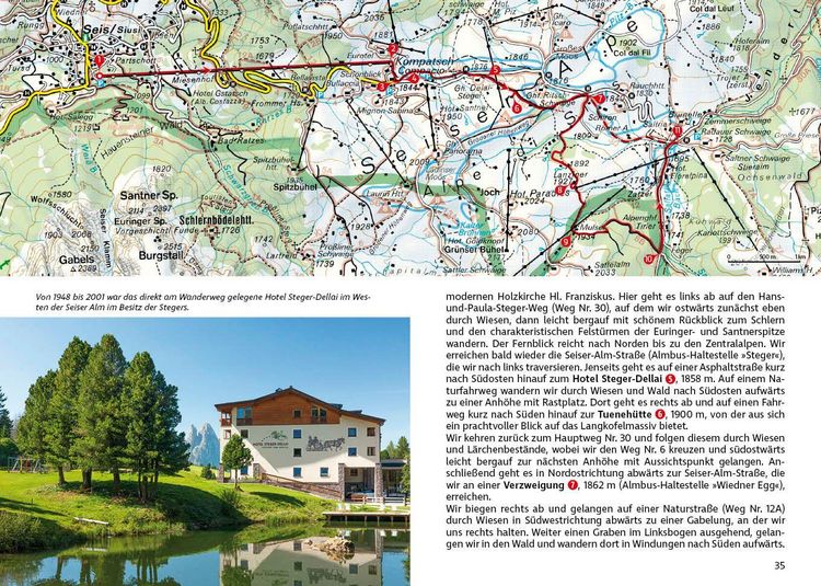 Produktbild: ROTHER Wanderf&uuml;hrer Seiser Alm