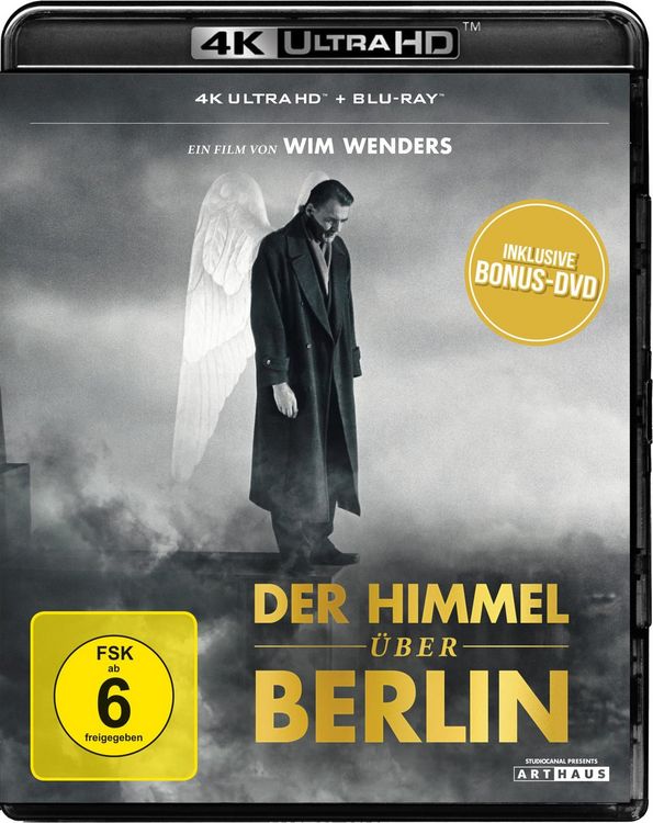 Produktbild: Himmel &uuml;ber Berlin (4K-UHD+Blu-ray+Bonus-DVD)