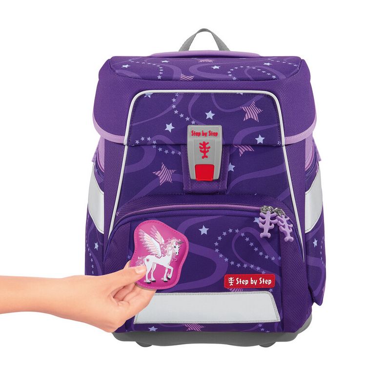 Produktbild: STEP BY STEP&reg; Schulrucksack Zubeh&ouml;r Magic Mags Flash, Pegasus Unicorn Nuala