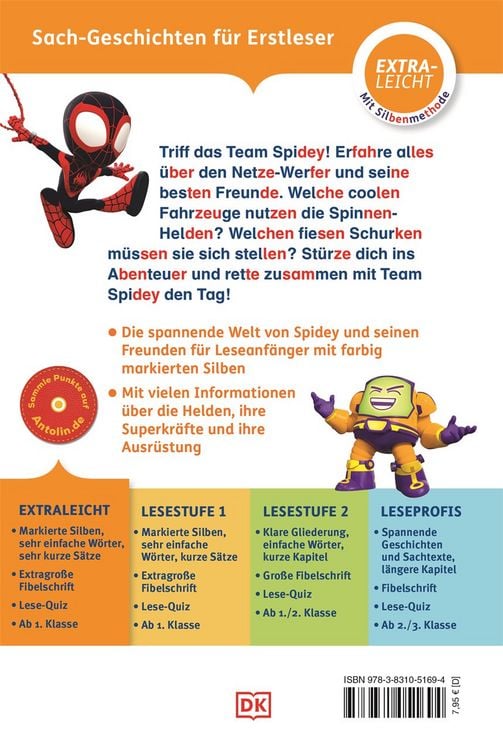 Produktbild: SUPERLESER! Marvel Spidey und seine Super-Freunde Auf ins Abenteuer, Team Spidey!
