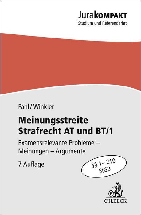 Produktbild: Meinungsstreite Strafrecht AT und BT/1