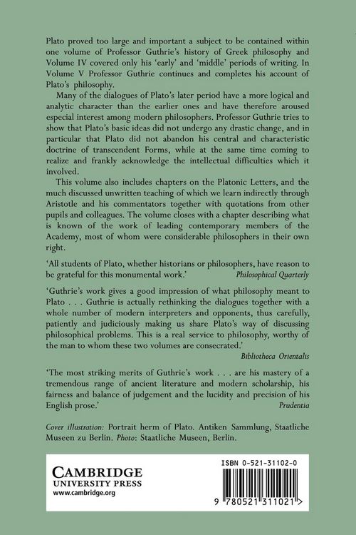 Produktbild: A History of Greek Philosophy