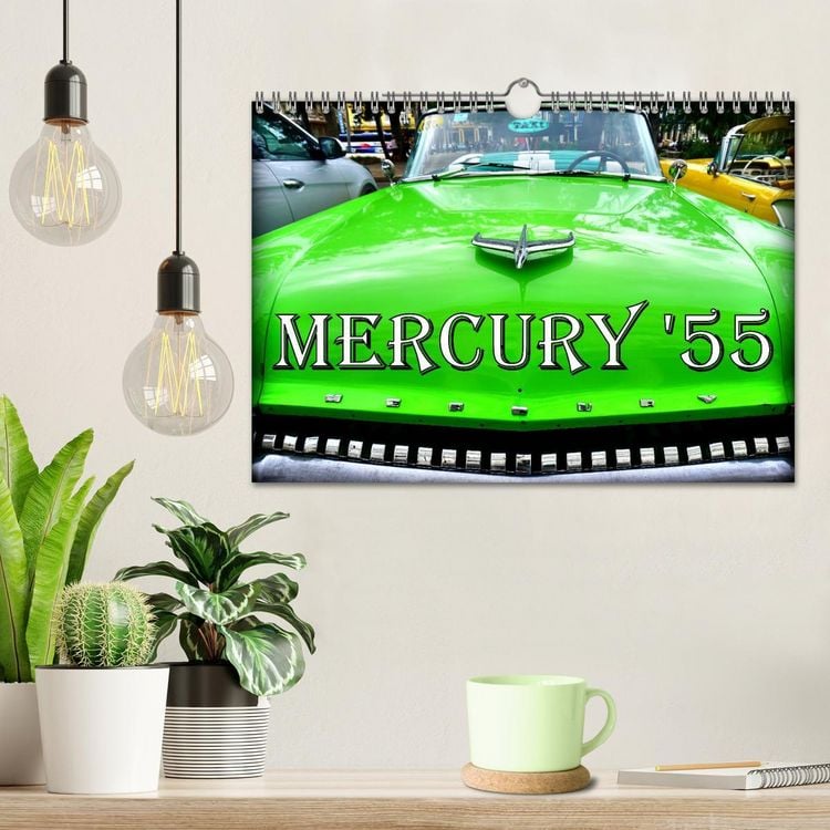 Produktbild: MERCURY '55 (Wandkalender 2026 DIN A4 quer), CALVENDO Monatskalender