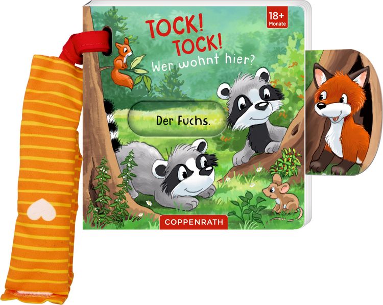 Produktbild: Mein Schieberbuch f&uuml;r den Buggy: Tock! Tock! Wer wohnt hier?