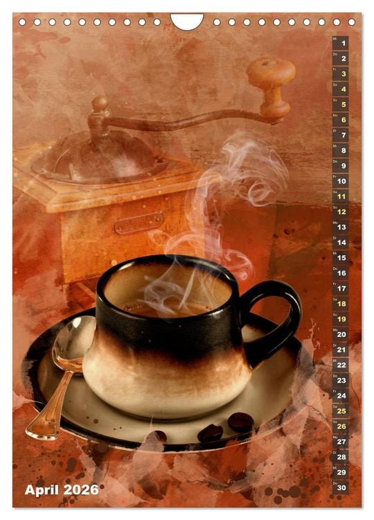 Produktbild: kochKUNST Verliebt in Omas K&uuml;che (Wandkalender 2026 DIN A4 hoch), CALVENDO Monatskalender