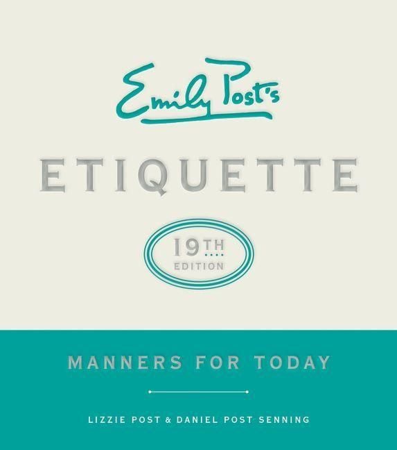 Produktbild: Emily Post's Etiquette, 19th Edition