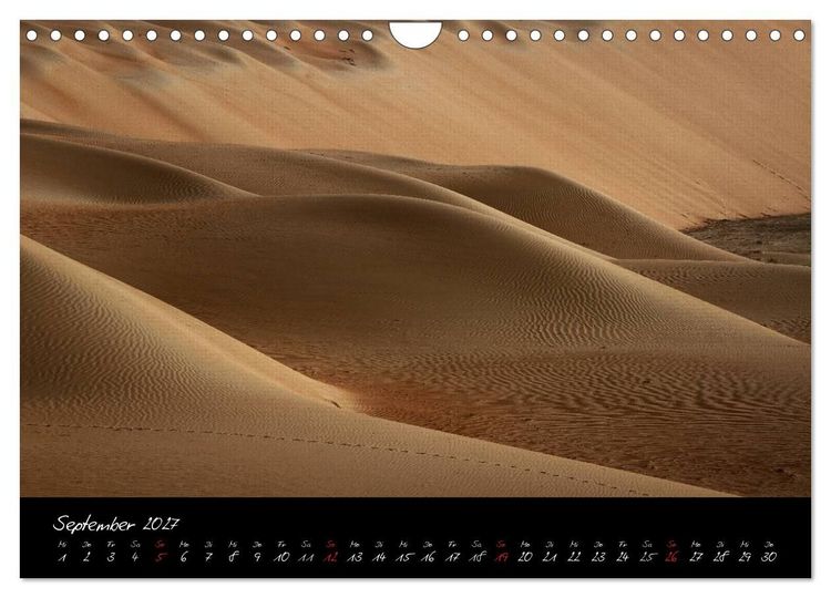 Produktbild: Faszination W&uuml;ste (Wandkalender 2027 DIN A4 quer), CALVENDO Monatskalender