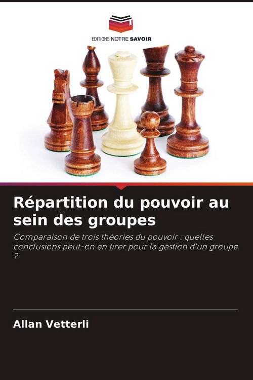 Produktbild: R&eacute;partition du pouvoir au sein des groupes