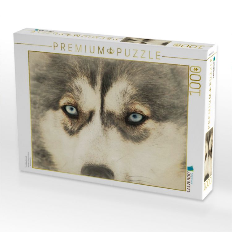 Produktbild: CALVENDO Puzzle Schlittenhunde | 1000 Teile Lege-Gr&ouml;&szlig;e 64x48cm Foto-Puzzle f&uuml;r gl&uuml;ckliche Stunden