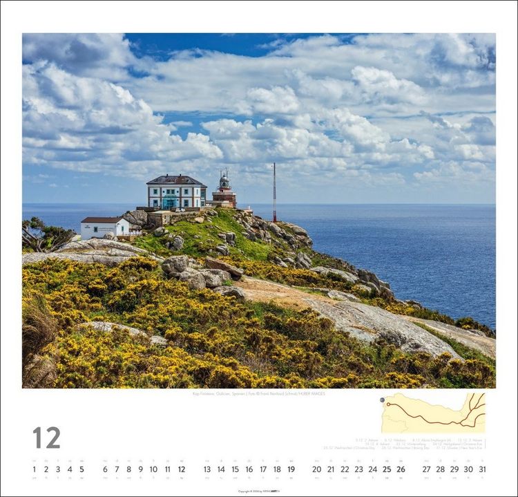 Produktbild: Auf dem Jakobsweg Kalender 2027 - El Camino