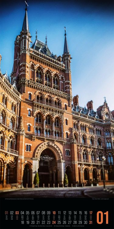 Produktbild: Inside London Kalender 2027