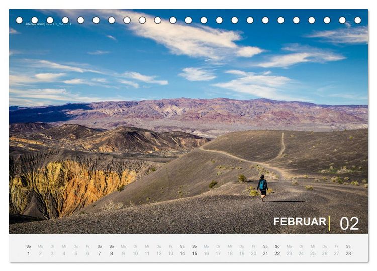 Produktbild: Wunderbare Wanderungen im S&uuml;dwesten der USA (Tischkalender 2026 DIN A5 quer), CALVENDO Monatskalender
