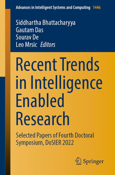Produktbild: Recent Trends in Intelligence Enabled Research