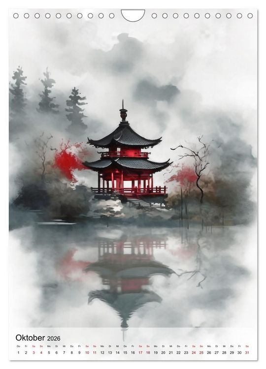 Produktbild: Ruhe im Zen (Wandkalender 2026 DIN A4 hoch), CALVENDO Monatskalender