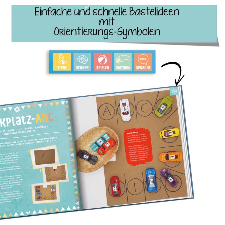 Produktbild: Gemeinsam basteln, gemeinsam wachsen - Das Kinderbastelbuch f&uuml;r gezielte F&ouml;rderung