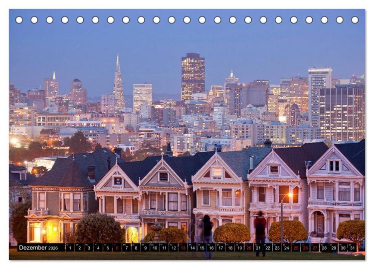 Produktbild: Kalifornien USA (Tischkalender 2026 DIN A5 quer), CALVENDO Monatskalender