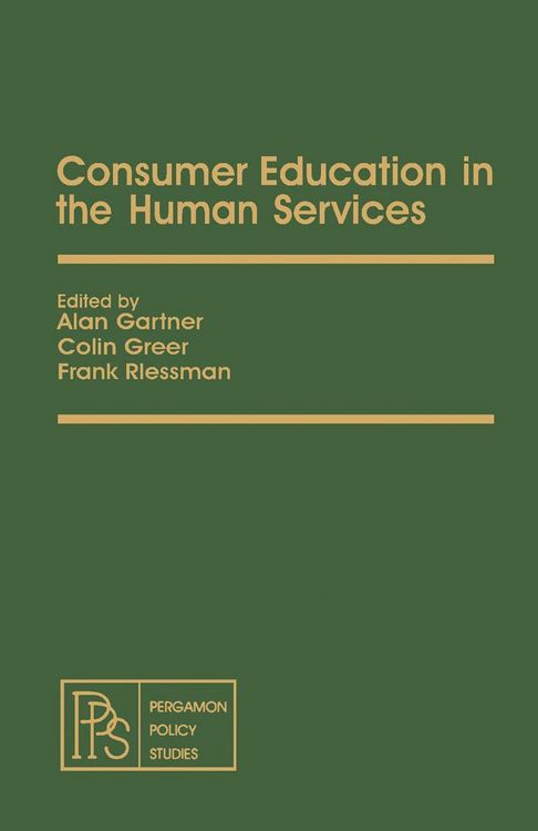 Produktbild: Consumer Education in the Human Services