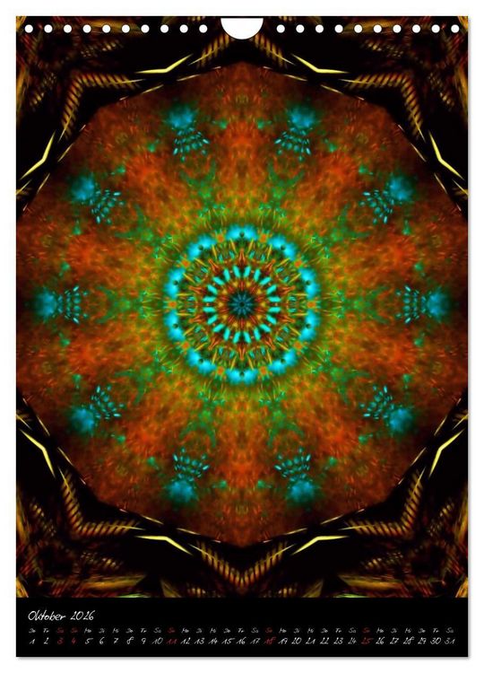Produktbild: Mandala - Esoterik & Meditation (Wandkalender 2026 DIN A4 hoch), CALVENDO Monatskalender