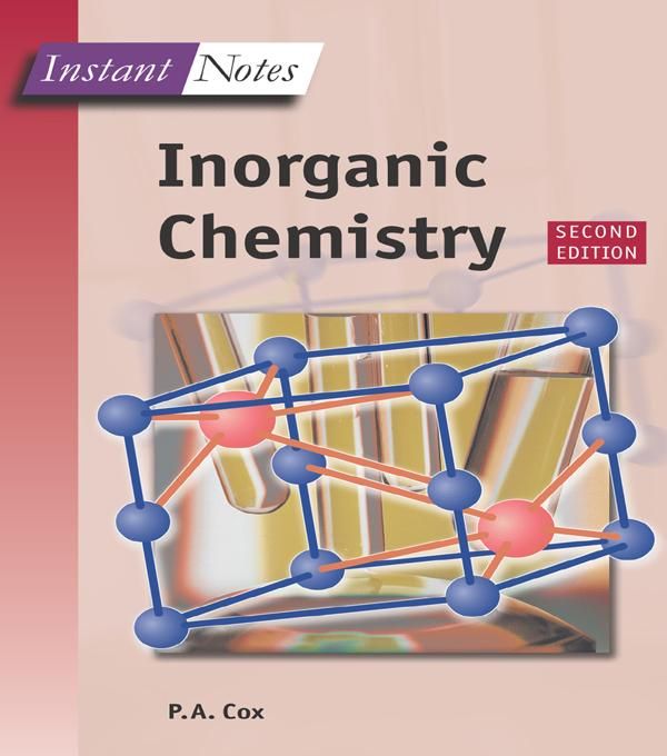 Produktbild: BIOS Instant Notes in Inorganic Chemistry