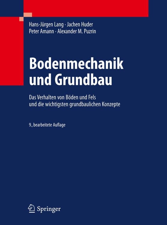 Produktbild: Bodenmechanik und Grundbau