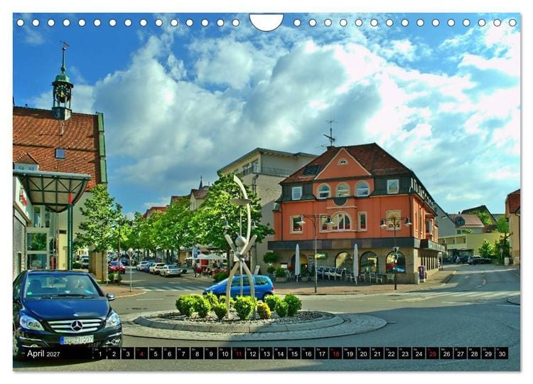 Produktbild: Balingen - ein visueller Streifzug durch die Stadt (Wandkalender 2027 DIN A4 quer), CALVENDO Monatskalender
