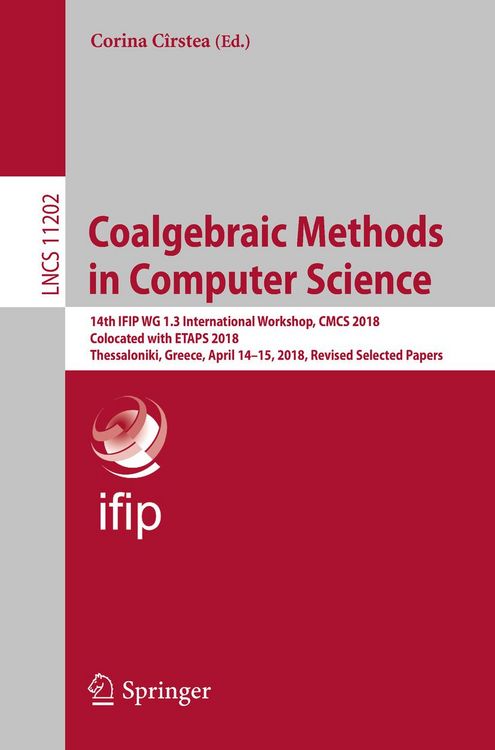 Produktbild: Coalgebraic Methods in Computer Science