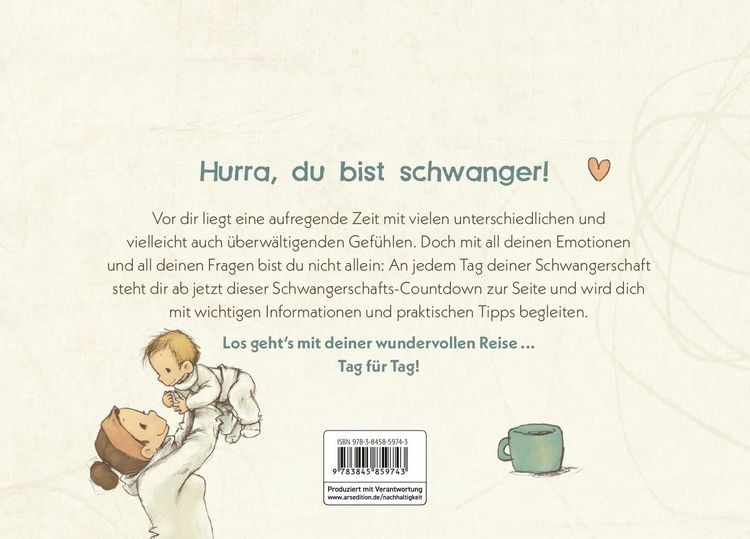 Produktbild: Deine Schwangerschaft Tag f&uuml;r Tag