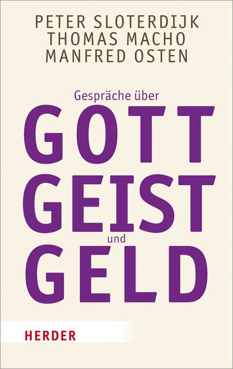 Produktbild: Gespr&auml;che &uuml;ber Gott, Geist und Geld