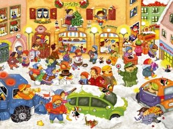 Produktbild: CALVENDO Puzzle Adventszeit | 1000 Teile Lege-Gr&ouml;&szlig;e 64x48cm Foto-Puzzle f&uuml;r gl&uuml;ckliche Stunden