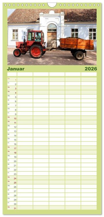 Produktbild: Familienplaner 2026 - Lettland - Streifz&uuml;ge durch das mittlere Baltikum mit 5 Spalten (Wandkalender, 21 x 45 cm) CALVENDO