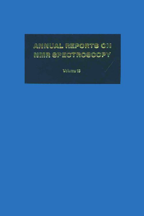 Produktbild: Annual Reports on NMR Spectroscopy