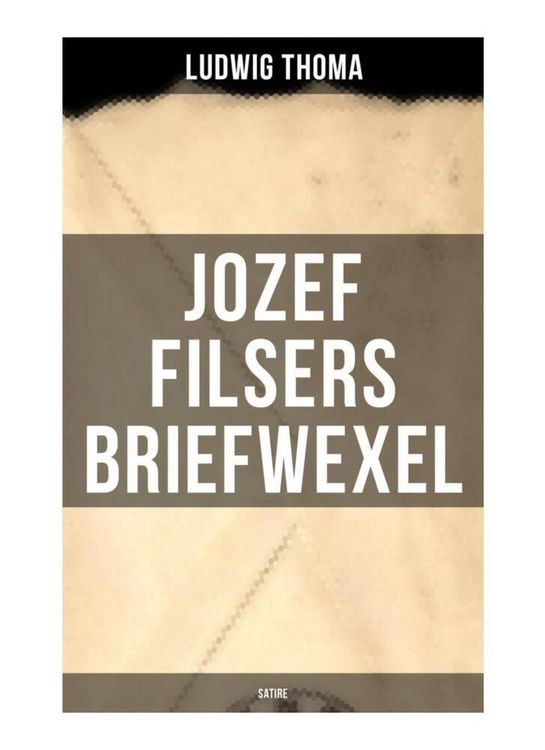 Produktbild: Jozef Filsers Briefwexel (Satire)