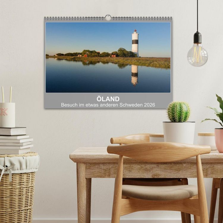 Produktbild: &Ouml;LAND - Besuch im etwas anderen Schweden 2026 (Wandkalender 2026 DIN A3 quer), CALVENDO Monatskalender