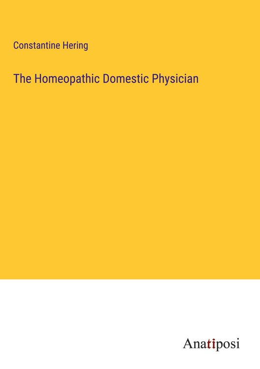 Produktbild: The Homeopathic Domestic Physician