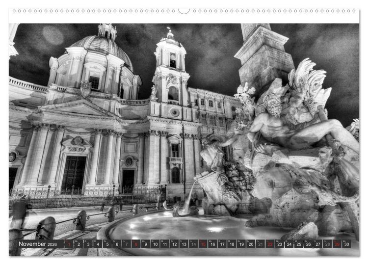 Produktbild: ROM (Wandkalender 2026 DIN A2 quer), CALVENDO Monatskalender
