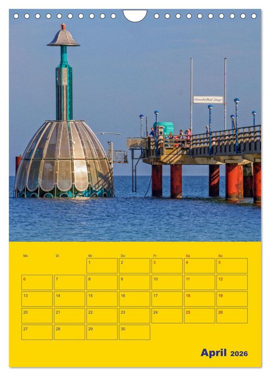 Produktbild: Sehnsucht nach Meer - Ostsee (Wandkalender 2026 DIN A4 hoch), CALVENDO Monatskalender