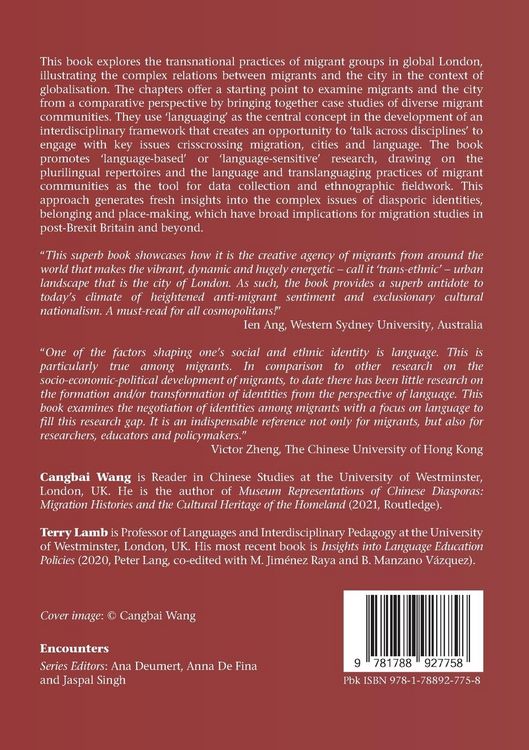 Produktbild: Negotiating Identities, Language and Migration in Global London