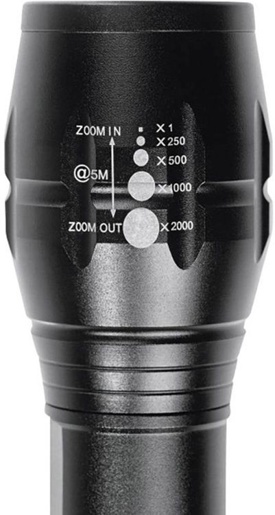 EASYmaxx Security Funktions-Taschenlampe 4,5V schwarz