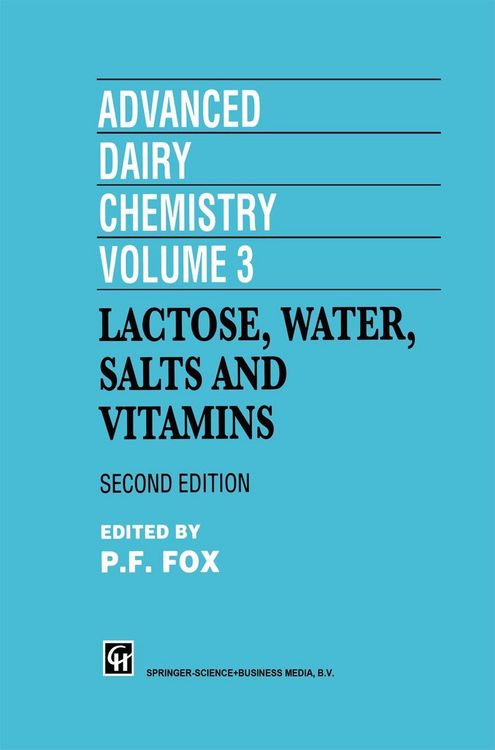 Produktbild: Advanced Dairy Chemistry Volume 3