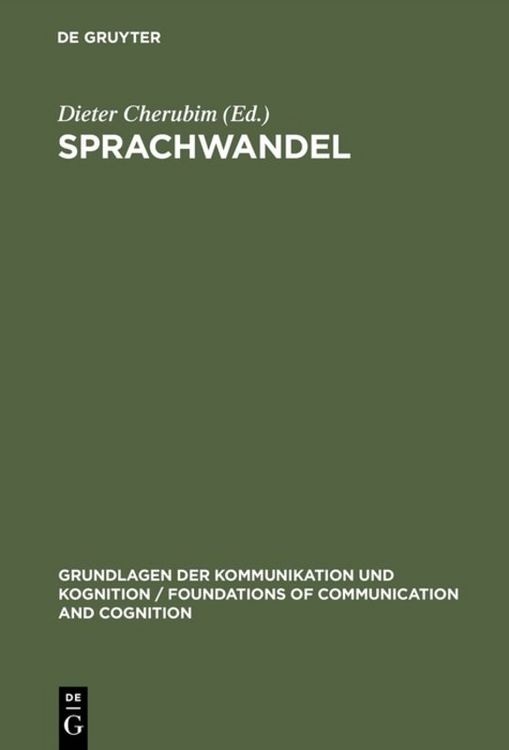 Produktbild: Sprachwandel