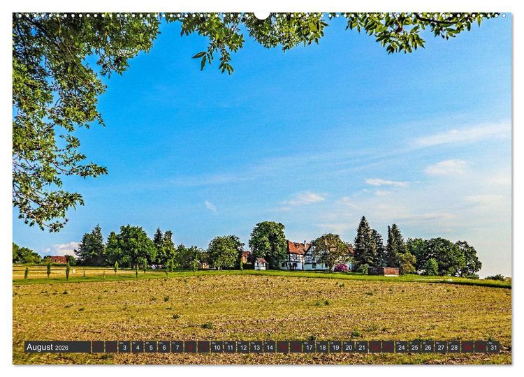 Produktbild: Karlsruhes Osten (Wandkalender 2026 DIN A2 quer), CALVENDO Monatskalender