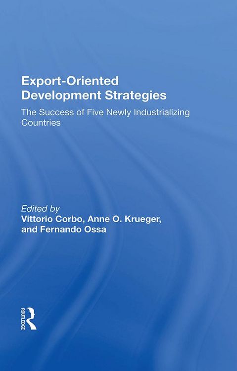 Produktbild: Export-oriented Development Strategies