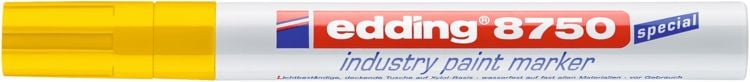 Produktbild: EDDING&reg; Lack Marker 8750 Industry, gelb